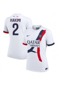 Fotbalové Dres Paris Saint-Germain Achraf Hakimi #2 Dámské Venkovní Oblečení 2024-25 Krátký Rukáv